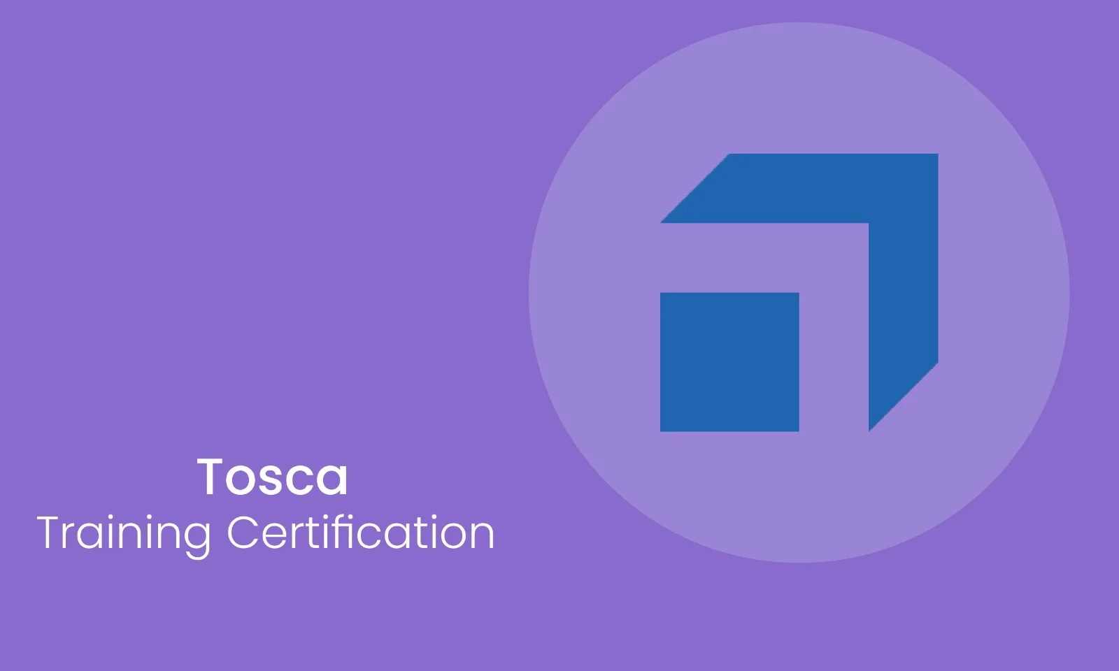 Tosca testing course training certificate by 3Zenx